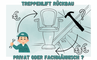 Treppenlift-Rückbau